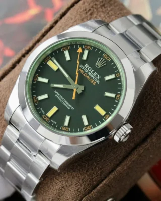 Replica Rolex Milgauss Black Dial Oyster Bracelet