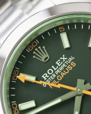 Replica Rolex Milgauss Black Dial Oyster Bracelet