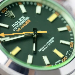 Replica Rolex Milgauss Black Dial Oyster Bracelet
