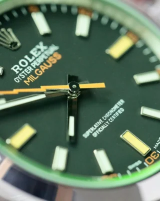 Replica Rolex Milgauss Black Dial Oyster Bracelet