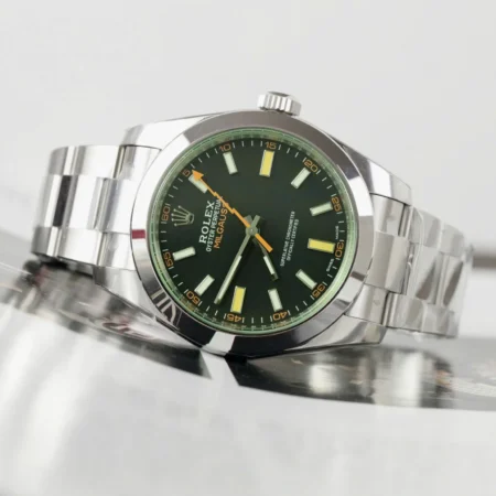Replica Rolex Milgauss Black Dial Oyster Bracelet