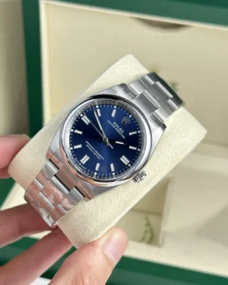 Replica Rolex Oyster Perpetual blues Dial Oyster Bracelet