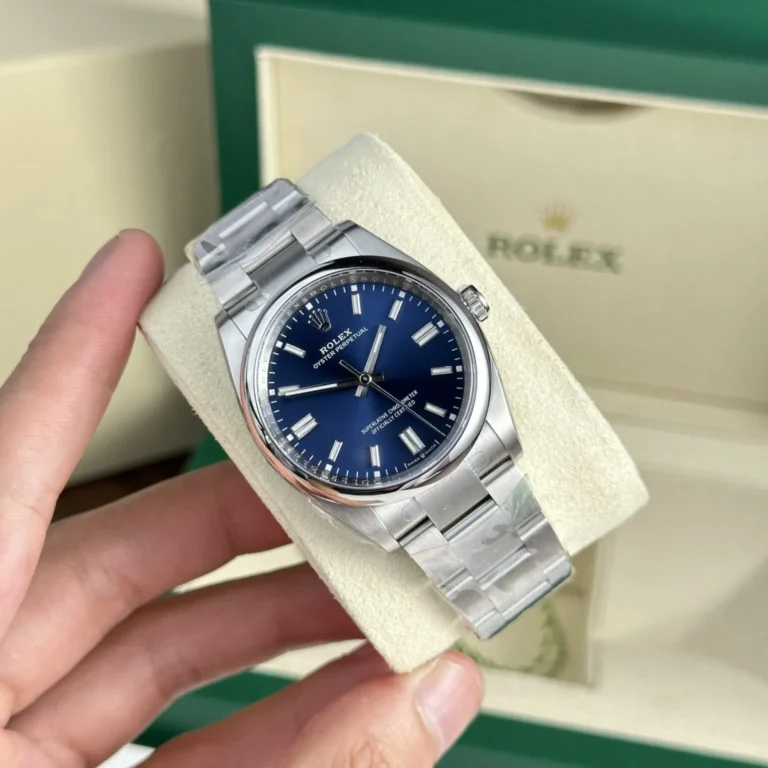 Replica Rolex Oyster Perpetual blues Dial Oyster Bracelet