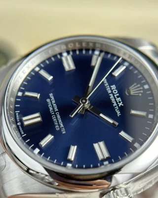 Replica Rolex Oyster Perpetual blues Dial Oyster Bracelet