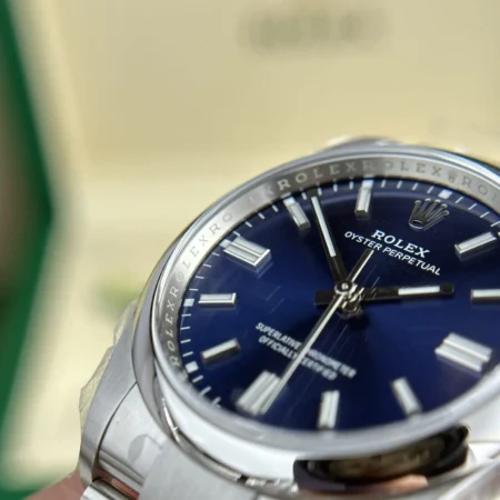 Replica Rolex Oyster Perpetual blues Dial Oyster Bracelet