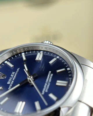 Replica Rolex Oyster Perpetual blues Dial Oyster Bracelet