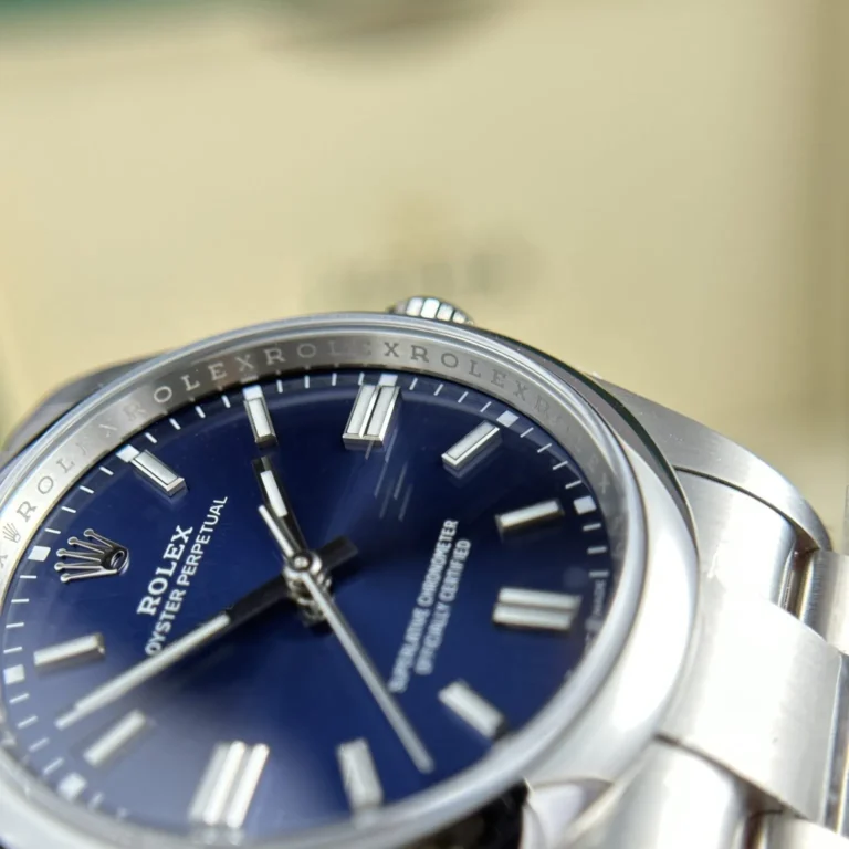 Replica Rolex Oyster Perpetual blues Dial Oyster Bracelet