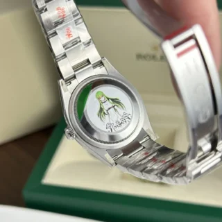 Replica Rolex Oyster Perpetual blues Dial Oyster Bracelet