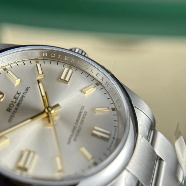Replica Rolex Oyster Perpetual silver Dial Oyster Bracelet