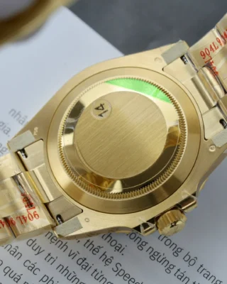 Replica Rolex Submariner Blue Dial Blue Bezel Gold Oyster Brcelet