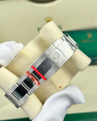 Replica Rolex Datejust Wimbledon Rhodium Dial Smooth Bezel Oyster Bracelet