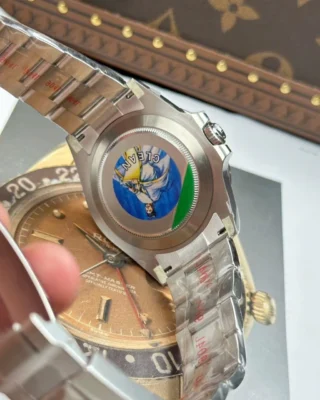 Replica Rolex Explorer Black Dial Steel Bezel Oyster Bracelet