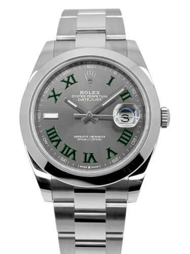 Superclone Datejust Rhodium Dial 126300 "Wimbledon" Oyster