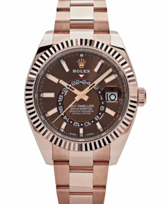 Replica Rolex Sky-Dweller Chocolate Dial 326935