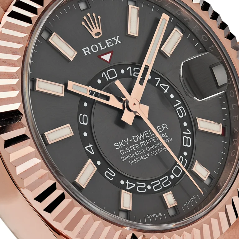 Replica Rolex Sky-Dweller Black Dial 326235 Design Element