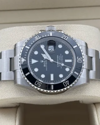 Superclone Rolex Submariner Black Dial 126610LN Profile Shot