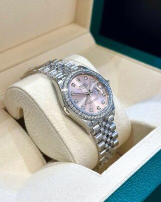 Replica Rolex Datejust Pink Dial 278384RBR Design Element