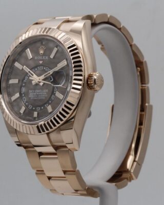 Replica Rolex Sky-Dweller Chocolate Dial 326935 Profile Shot