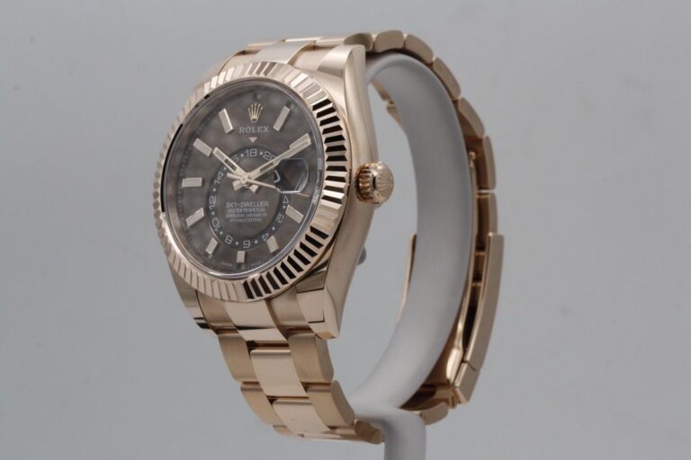 Replica Rolex Sky-Dweller Chocolate Dial 326935 Profile Shot