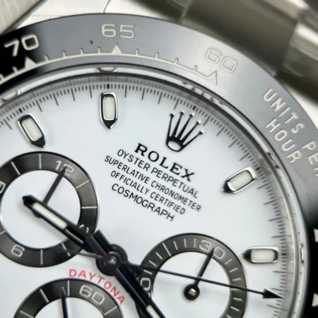Replica Rolex Panda White Dial Black Bezel Oyster Dial