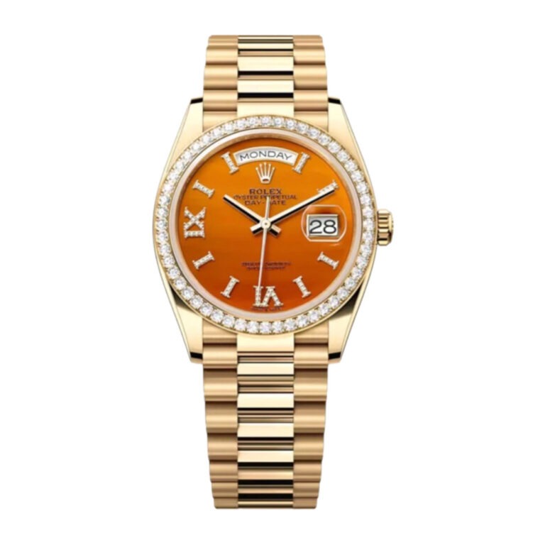Superclone Rolex Day-Date Carnelian Dial 128348RBR