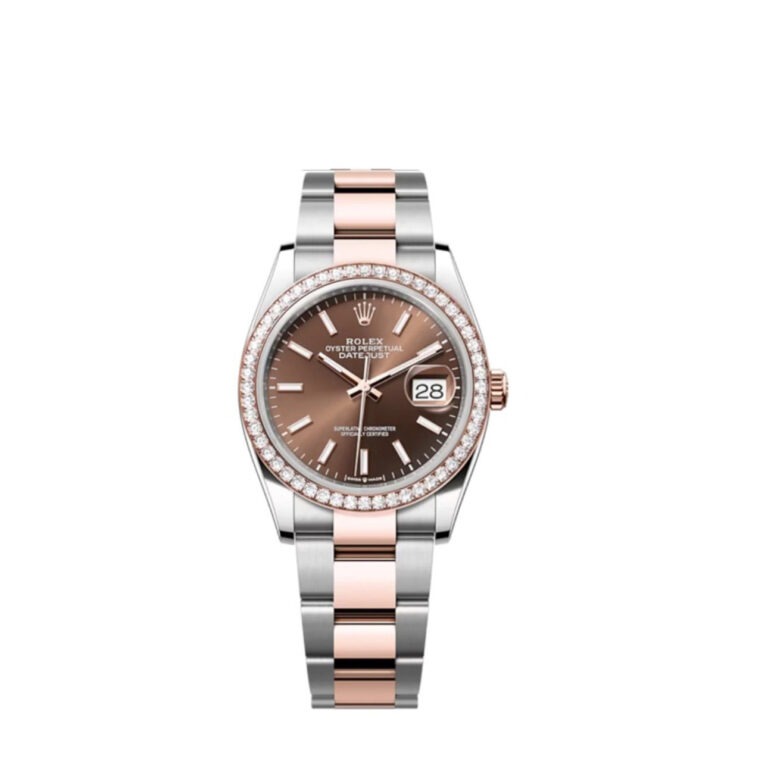 Superclone Rolex Datejust Chocolate Dial 126281RBR Oyster