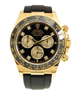 Superclone Rolex Daytona 40 mm Black Dial 126518LN front