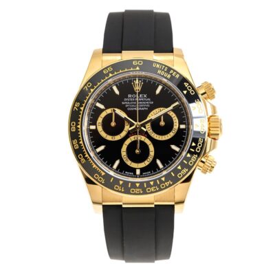 Superclone Rolex Daytona Black Dial 126518LN Perspective View