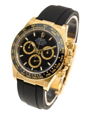 Superclone Rolex Daytona Black Dial 126518LN Angle Detail