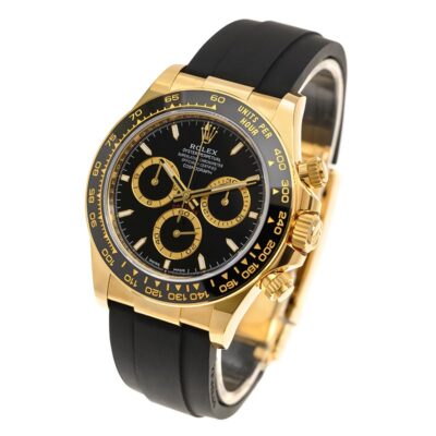Superclone Rolex Daytona Black Dial 126518LN Angle Detail