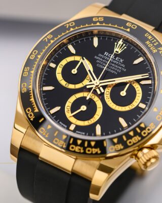 Superclone Rolex Daytona Black Dial 126518LN Feature Highlight