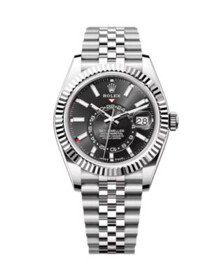 Superclone Rolex Sky-Dweller 42 mm Bright black Dial 336934