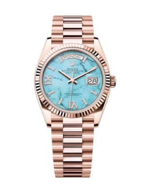 Superclone Rolex Day-Date 40 mm Turquoise Dial 128235