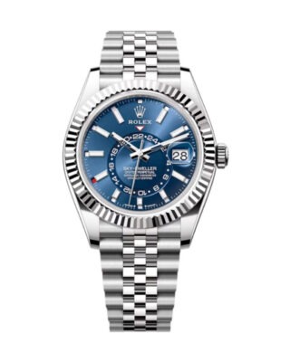 Superclone Rolex Sky-Dweller 42 mm Bright blue Dial 336934