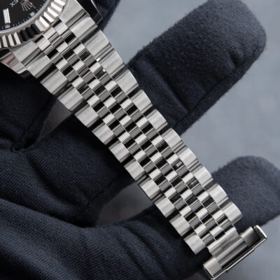 Superclone Rolex Sky-Dweller Bright black Dial 336934 Jubilee Design Element