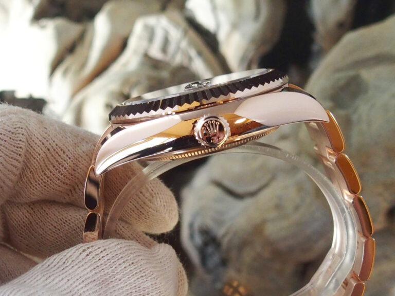 Superclone Rolex Sky-Dweller Chocolate Dial 336935 Perspective View