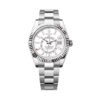 Superclone Rolex Sky-Dweller 42 mm Intense white Dial 336934