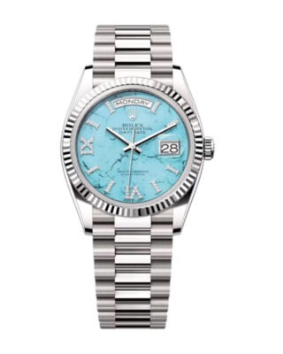 Superclone Rolex Day-Date 36 mm Turquoise Dial 128239