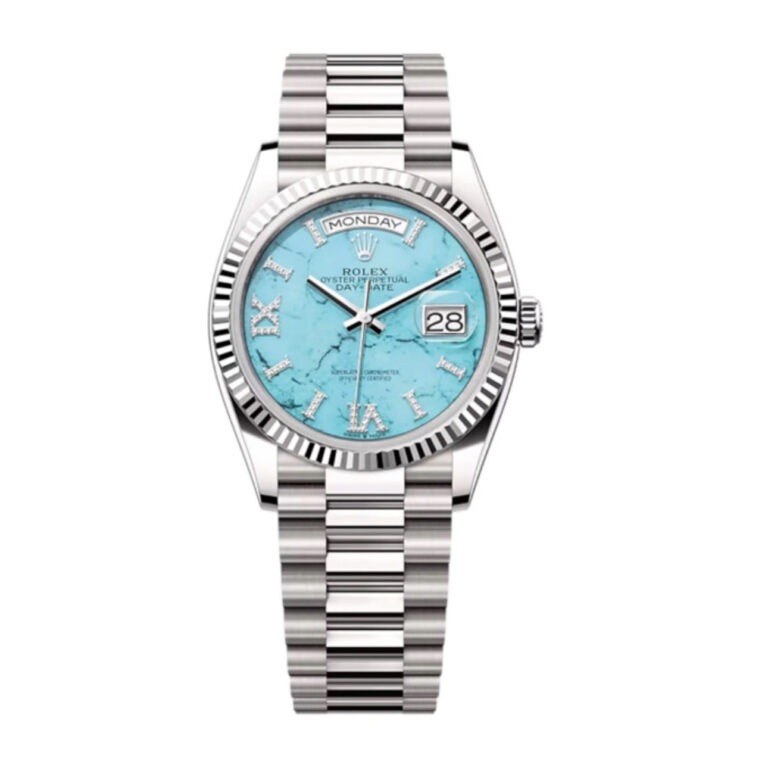 Superclone Rolex Day-Date Turquoise Dial 128239