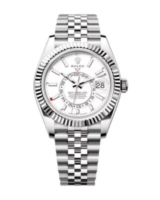 Superclone Rolex Sky-Dweller 42 mm Intense white Dial 336934