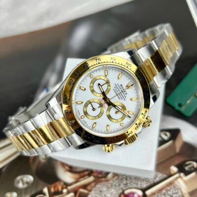 Superclone Rolex Daytona White Dial 126503 Close-Up Focus