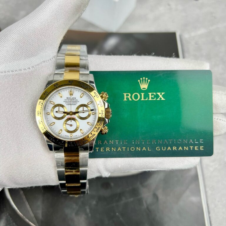 Superclone Rolex Daytona White Dial 126503 Angle Detail