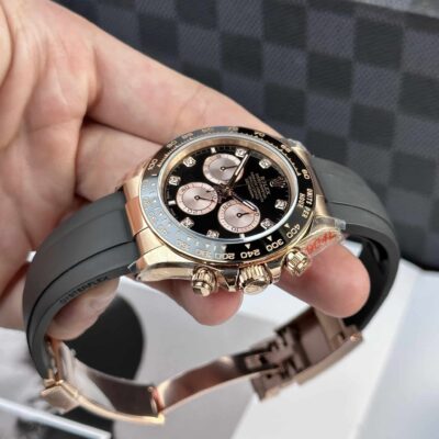 Superclone Rolex Daytona Sundust Dial 126515LN Angle Detail
