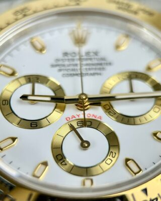 Superclone Rolex Daytona White Dial 126503 Profile Shot