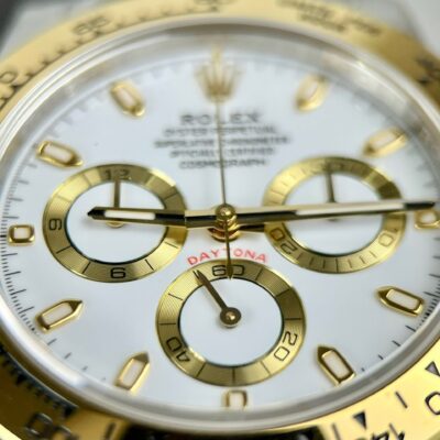 Superclone Rolex Daytona White Dial 126503 Profile Shot