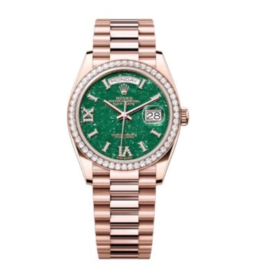 Superclone Rolex Day-Date Green Dial 128345RBR