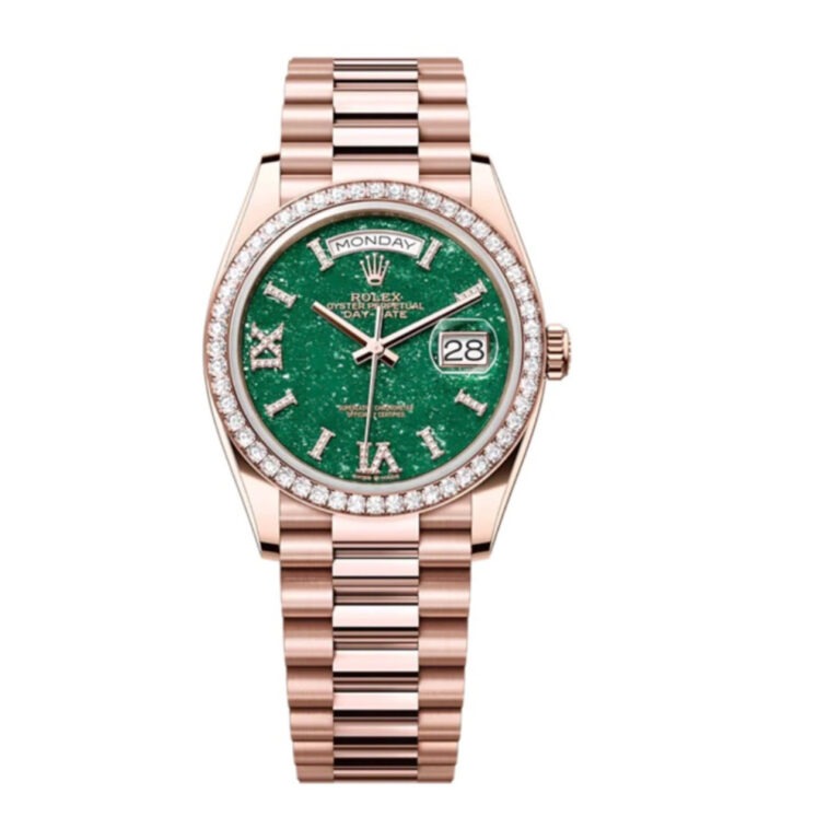 Superclone Rolex Day-Date Green Dial 128345RBR