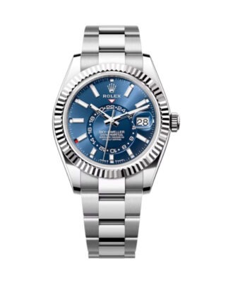 Superclone Rolex Sky-Dweller 42 mm Bright blue Dial 336934