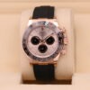 Rolex Daytona Rose Gold Sundust Dial Oysterflex 126515LN