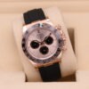 Rolex Daytona Rose Gold Sundust Dial Oysterflex 126515LN